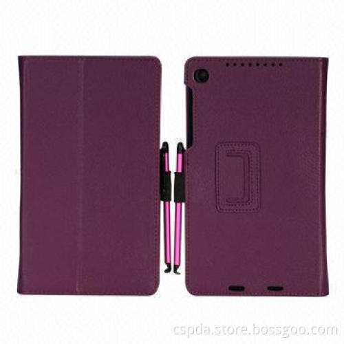 PU Leather Back Stand Cover Case for Google Nexus 7 2" cover